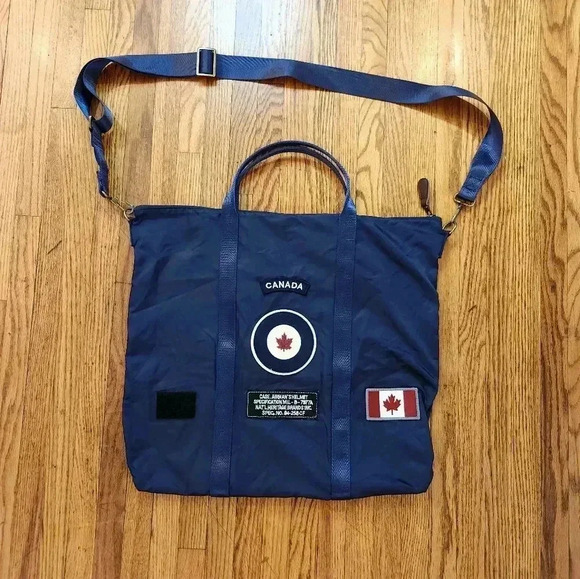 red canoe Handbags - Red Canoe Toront Crossbody Bag Blue Toronto Helmet Bag